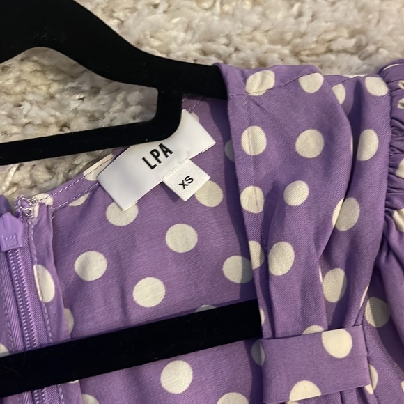 New! LPA Ailisa Annette dot XS dress CUTE! - Picture 10 of 11
